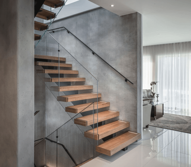 Glass Staircase Installation in Norway:  Enhancing Interior Openness